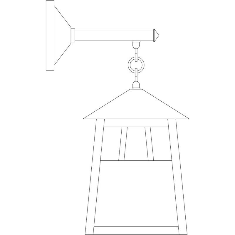 Arroyo Craftsman Raymond Wall Light