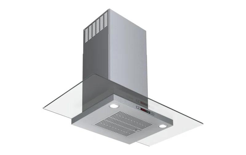 500 Series 36" 600 CFM Convertible Wall Mount Range Hood in Stainless Steel