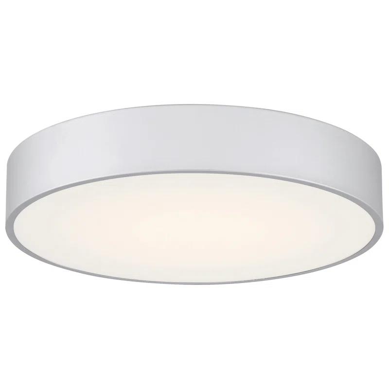 Edgeless Round Acrylic LED Flush Mount Light