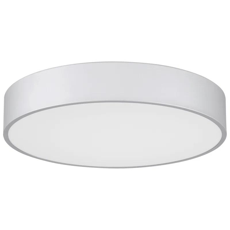 Edgeless Round Acrylic LED Flush Mount Light