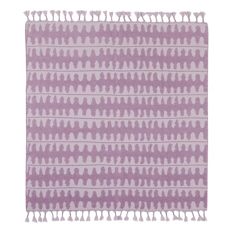 Himaya Cotton Blend Woven Throw