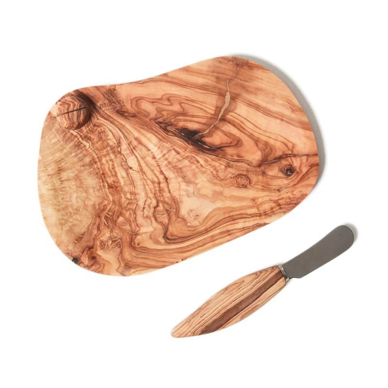 Berard France Olive Wood Butter Dish