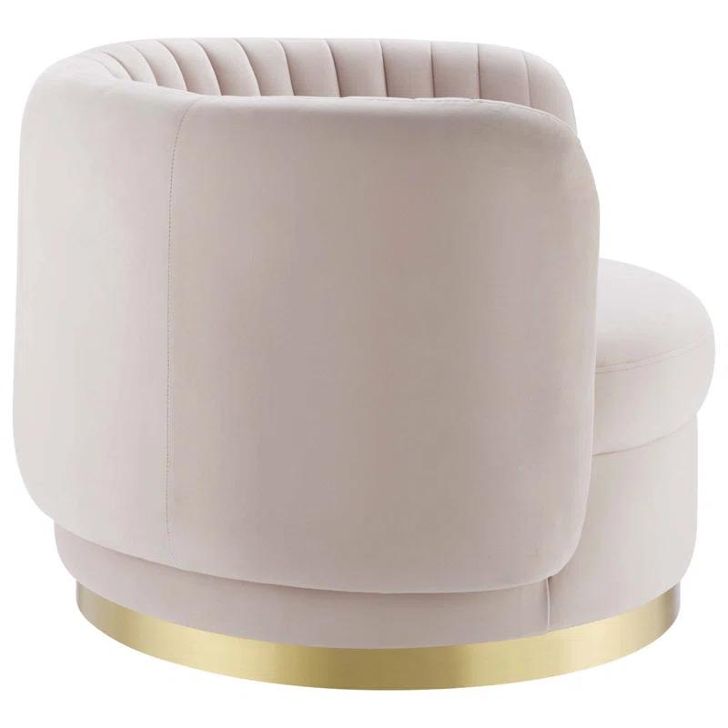 Embrace Tufted Performance Velvet Performance Velvet Swivel Chair by Modway