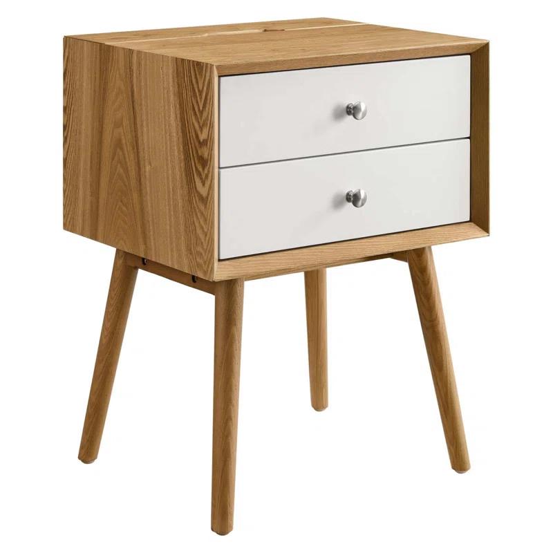Modway Ember Wood Mid-century Modern Nightstand