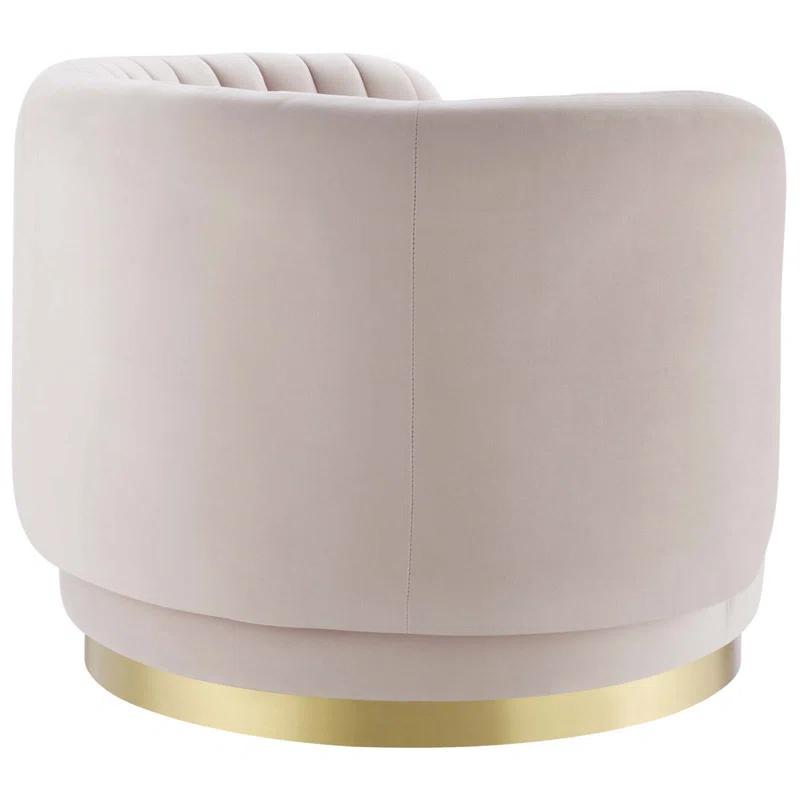 Embrace Tufted Performance Velvet Performance Velvet Swivel Chair by Modway