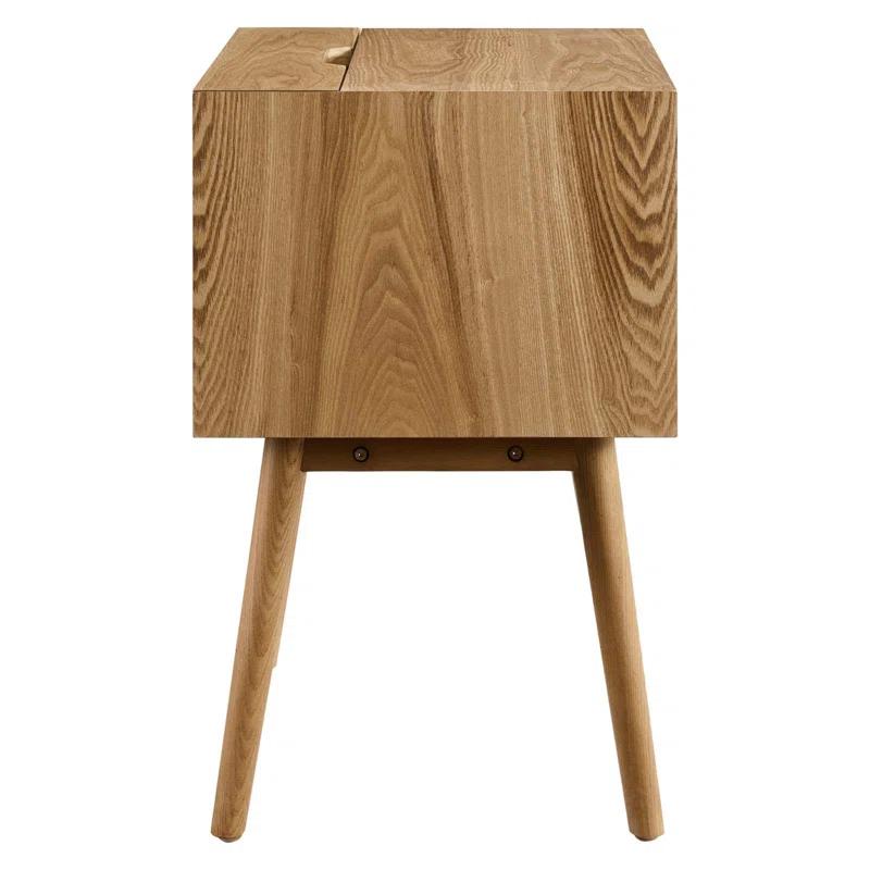Modway Ember Wood Mid-century Modern Nightstand