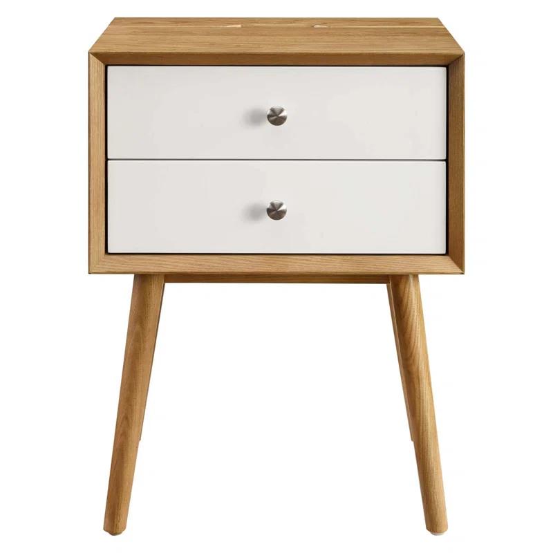 Modway Ember Wood Mid-century Modern Nightstand