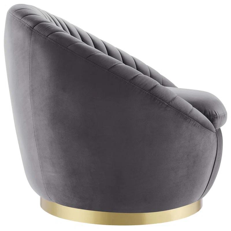 Modway Modway Whirr Tufted Performance Velvet Performance Velvet Swivel Chair