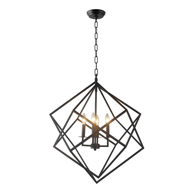 LITTLE TREE 4 - Light Dimmable Geometric Chandelier
