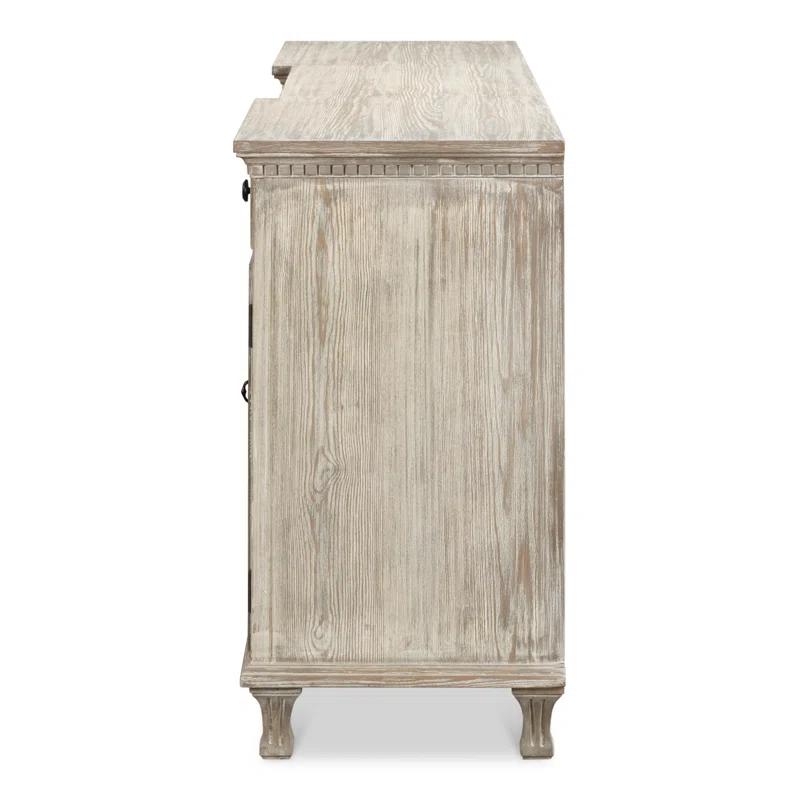 Sarreid Ltd Bungalow 68'' Solid Wood Sideboard