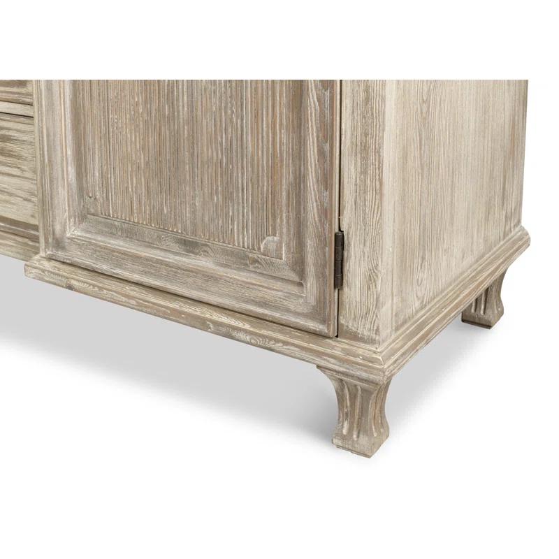Sarreid Ltd Bungalow 68'' Solid Wood Sideboard