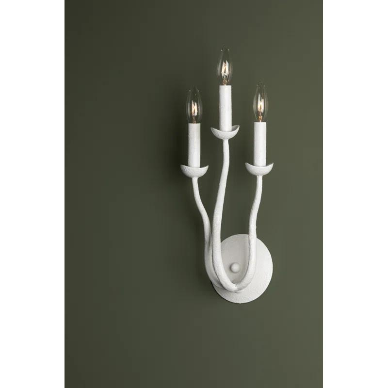 Bostick Sconce - White / 3 Light