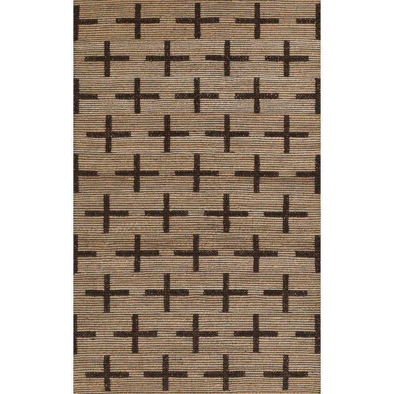 Lemieux et Cie Lilas Handwoven Jute Rug by Momeni - Natural / 3'6" x 5'6"