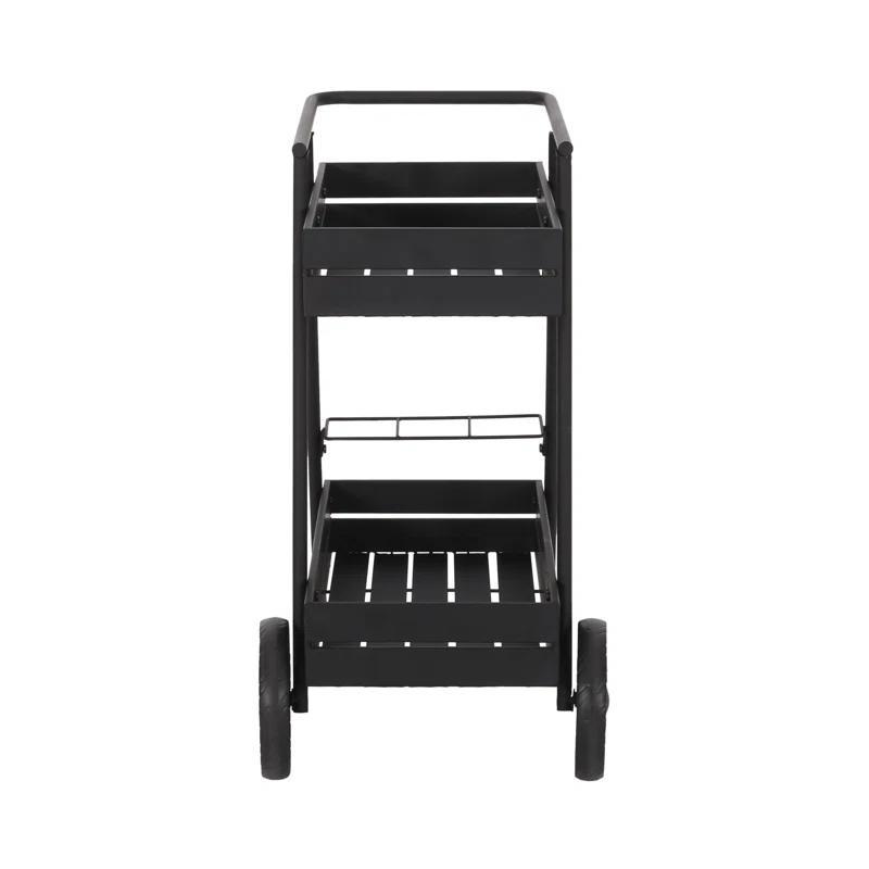 AllModern Neta Outdoor Metal Bar Cart & Reviews | AllModern