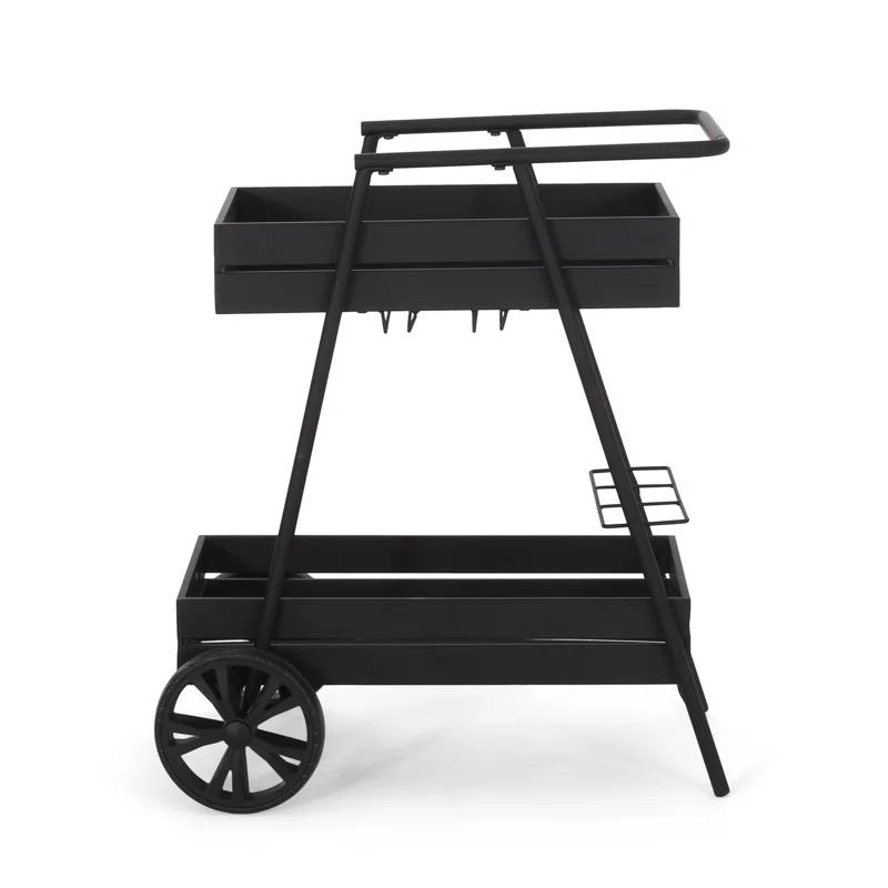 AllModern Neta Outdoor Metal Bar Cart & Reviews | AllModern