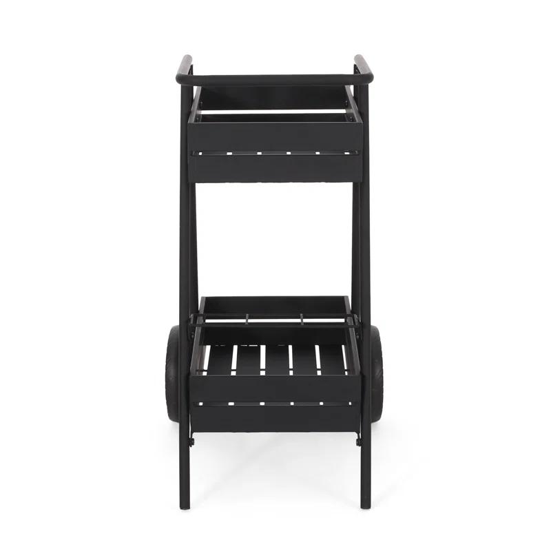 AllModern Neta Outdoor Metal Bar Cart & Reviews | AllModern
