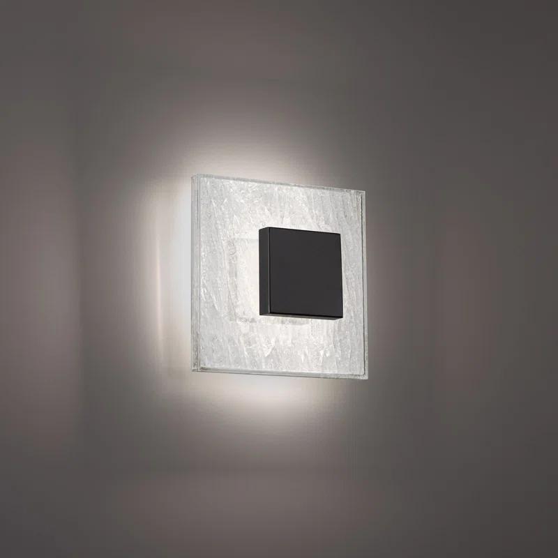 Aluminum LED Flush Mounted Sconce