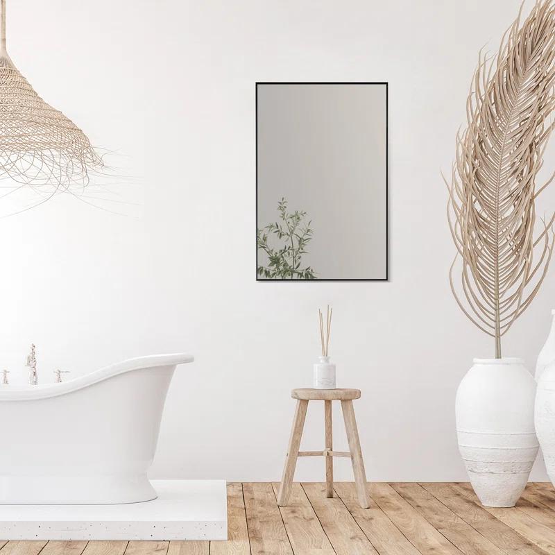 Altair Metal Flat Wall Mirror