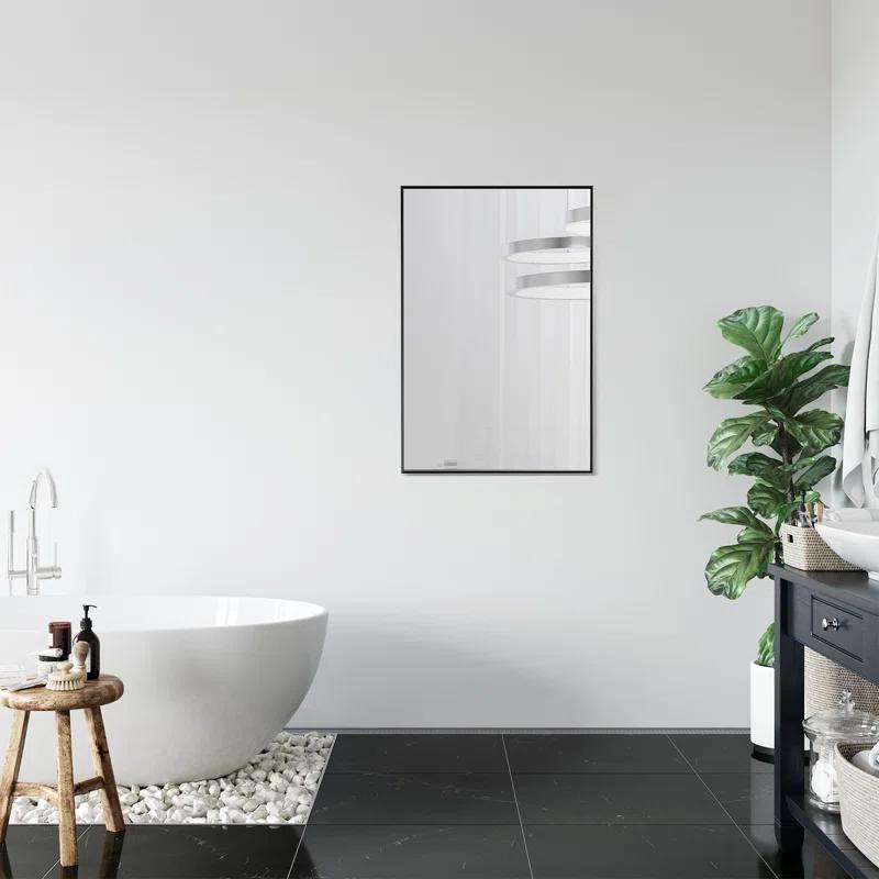 Altair Metal Flat Wall Mirror