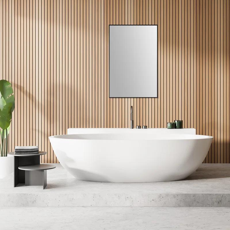 Altair Metal Flat Wall Mirror