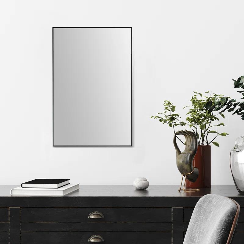 Altair Metal Flat Wall Mirror