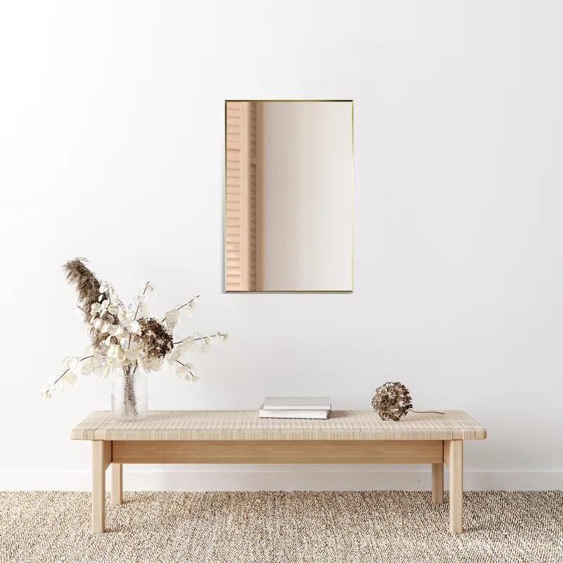 Altair Metal Flat Wall Mirror