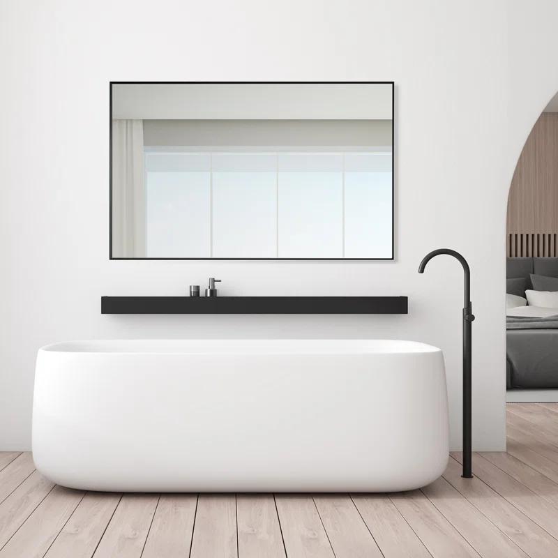 Altair Metal Flat Wall Mirror