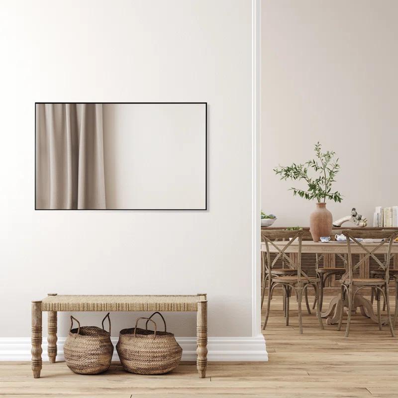 Altair Metal Flat Wall Mirror
