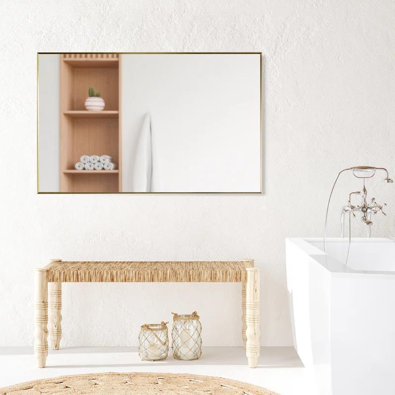 Altair Metal Flat Wall Mirror
