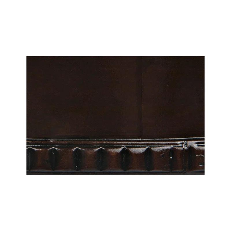 Colonial 72'' Distressed Brown Solid Wood Console Table