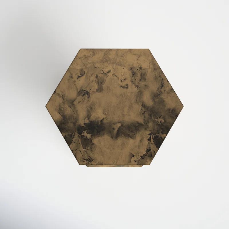 Iron End Table