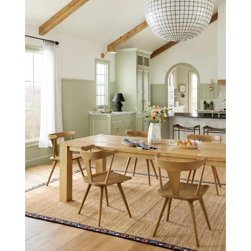 Rifle Paper Co. x Loloi Costa COS-01 Wildwood Natural/Black Area Rug