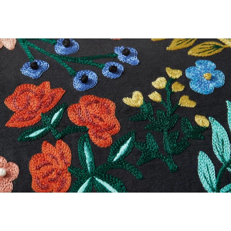 Rifle Paper Co. x Loloi Wildwood Garden 13" x 21" Pillow
