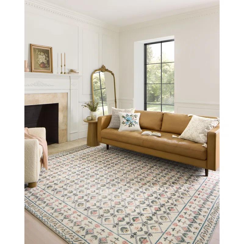 Rifle Paper Co. x Loloi Eden Rug feat. CloudPile