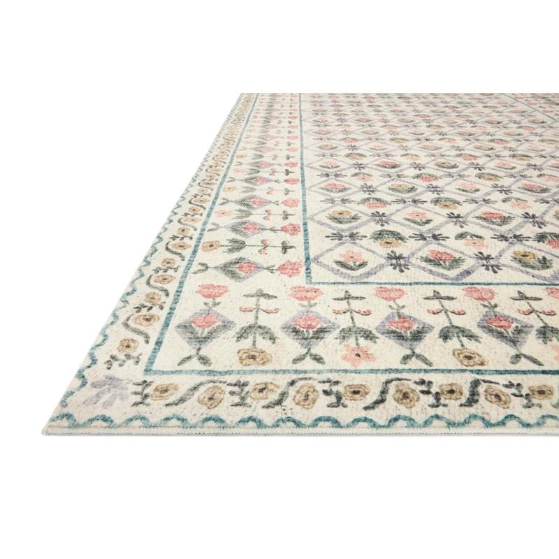 Rifle Paper Co. x Loloi Eden Rug feat. CloudPile