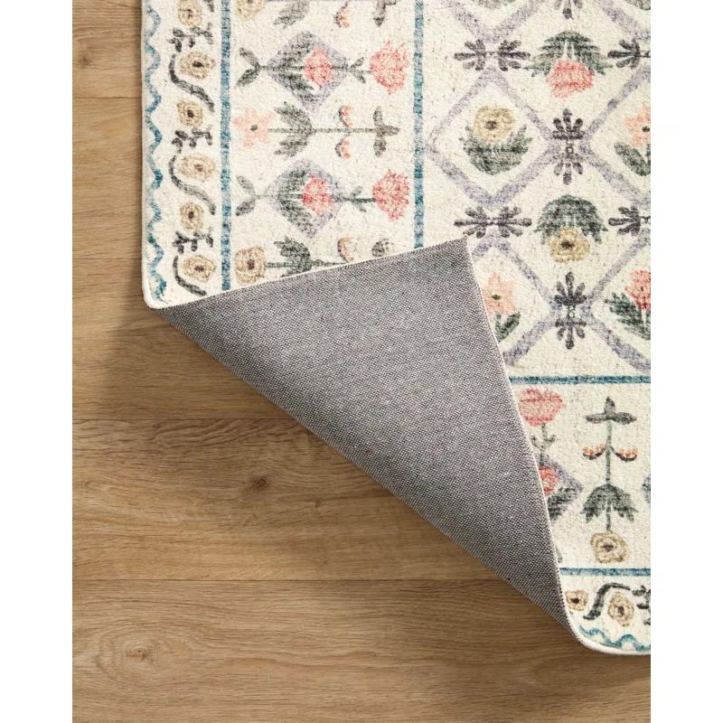 Rifle Paper Co. x Loloi Eden Rug feat. CloudPile