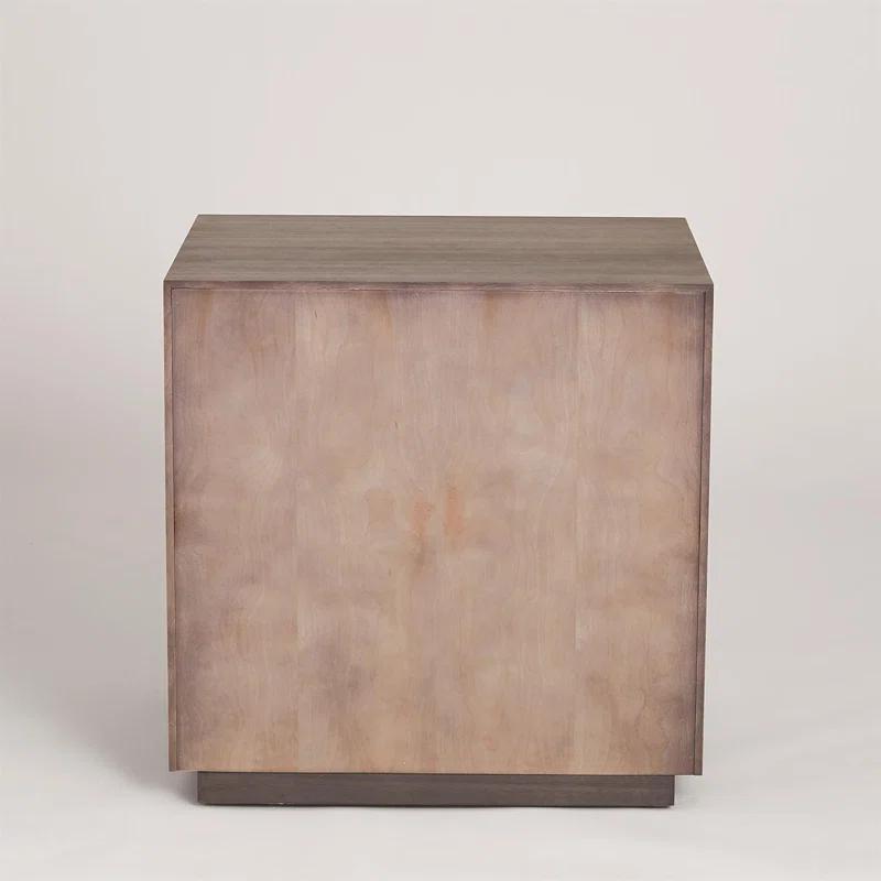 Eucalyptus Burst 3-Drawer Solid Wood Bedside Chest