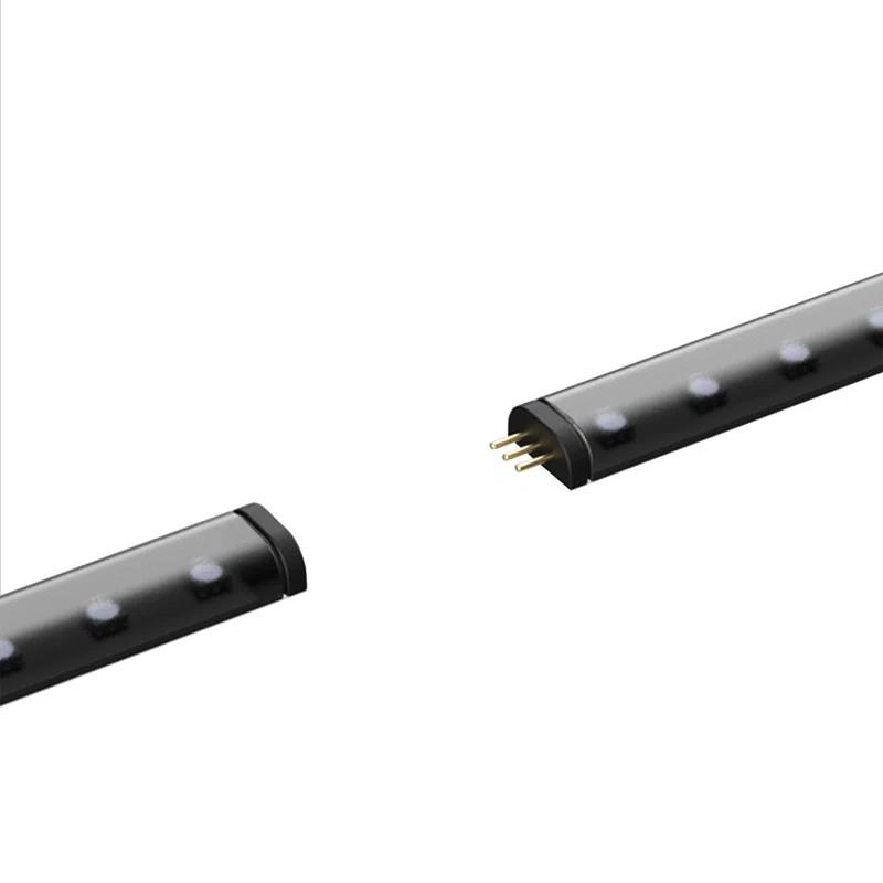 Twinkly Twinkly 5 Ft Adhesive Magnetic Multicolor Indoor Line Light Strip Extension Kit