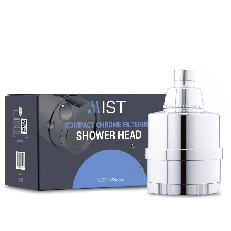 Rain Fixed Shower Head 2.5 GPM GPM with Water Filtration