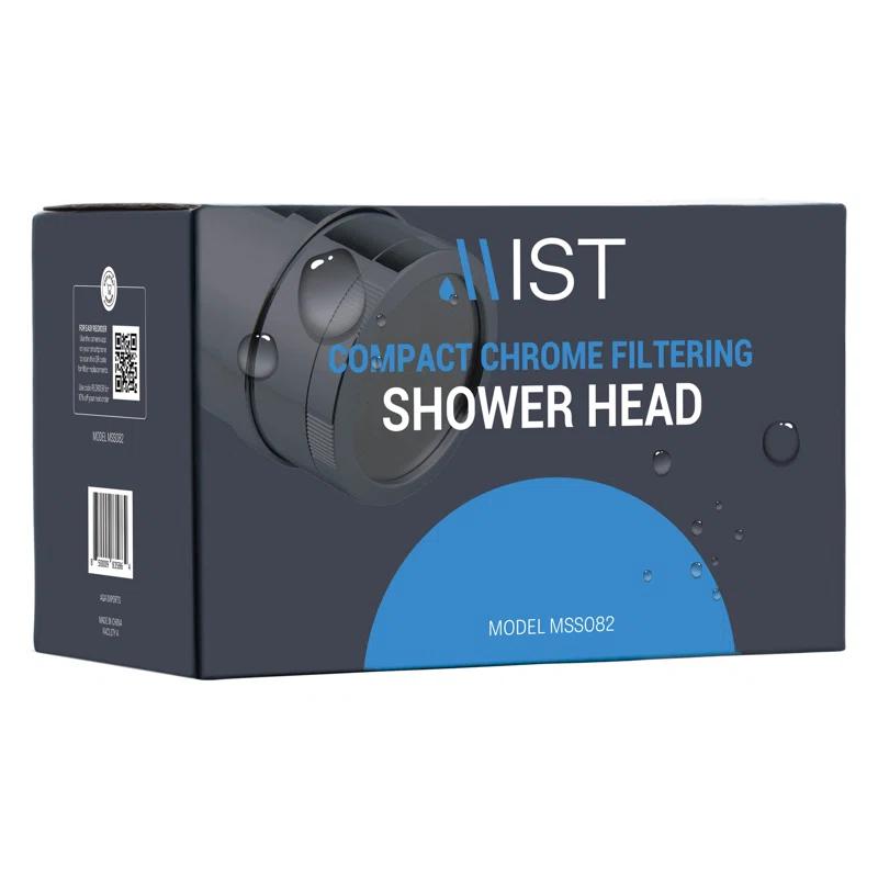 Rain Fixed Shower Head 2.5 GPM GPM with Water Filtration