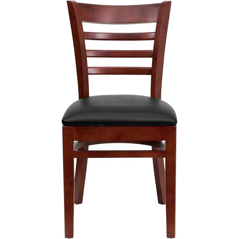 Red Barrel Studio® Ladder Back Wooden Restaurant Chair
