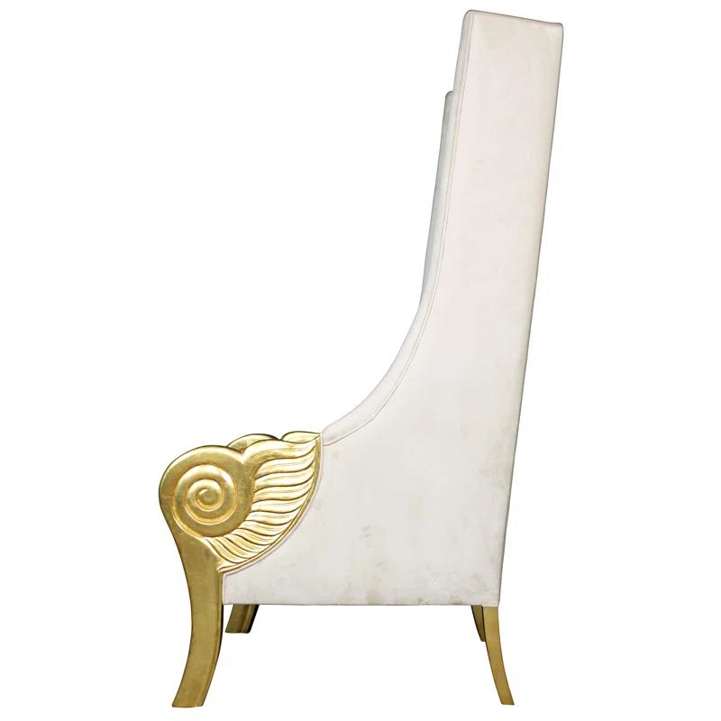 Design Toscano Eros Tufted Wingback Chair