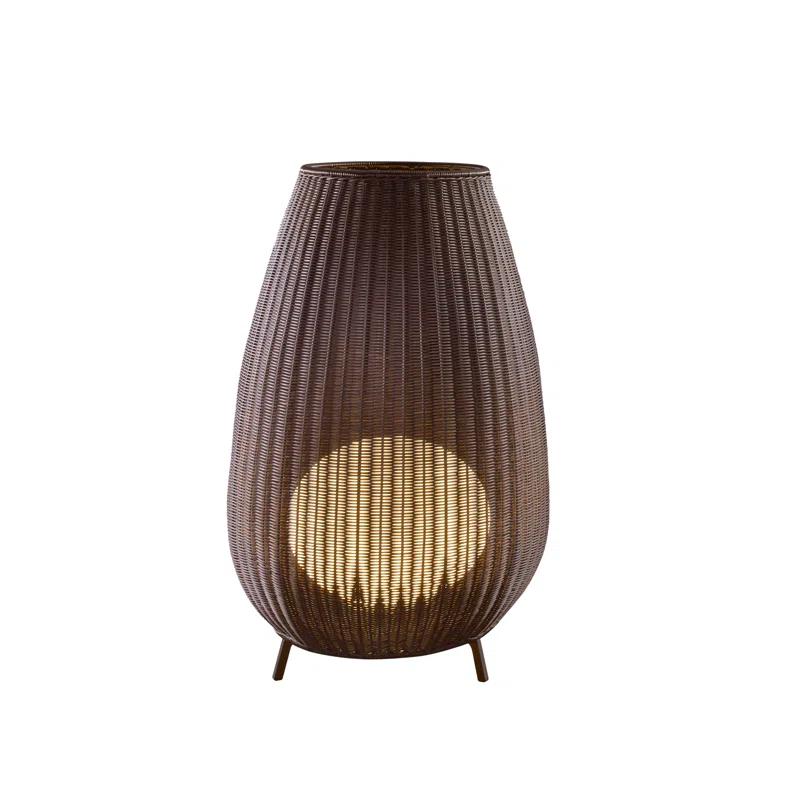 Bover Amphora 48.43'' Brown Tripod Floor Lamp