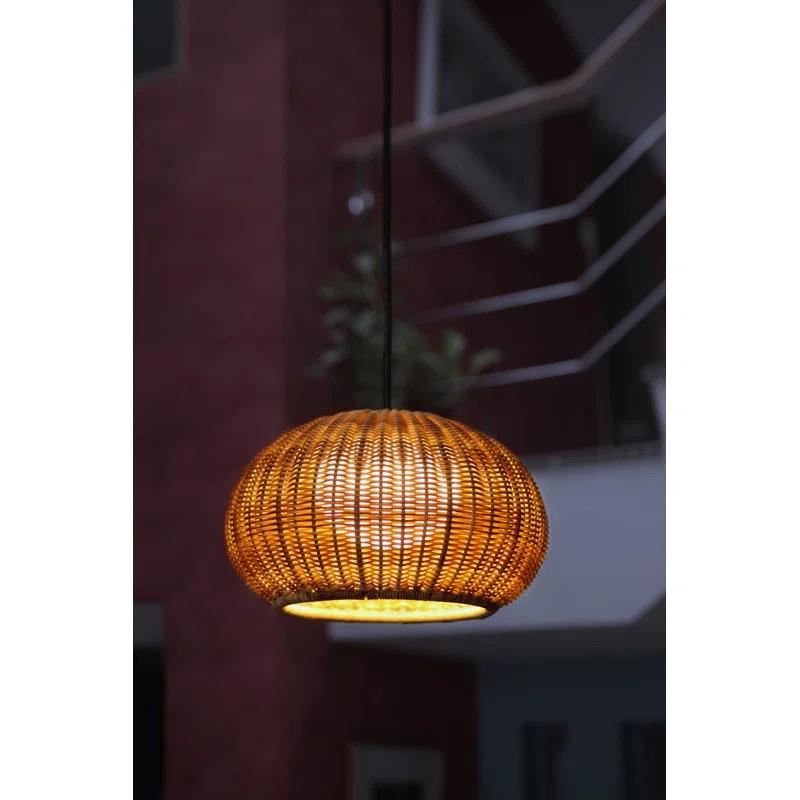 Garota 1 - Light Black LED Dome Pendant