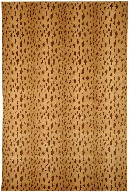 Safavieh Tibetan Hand Knotted 65% Wool, 15% Viscose, 20% Cotton Animal Print Rug