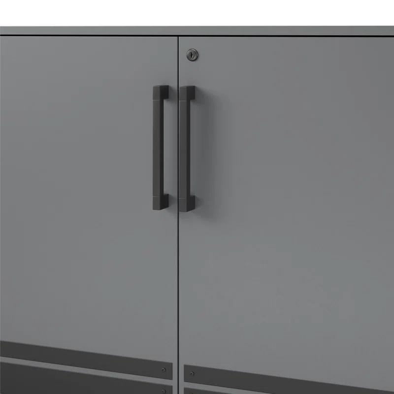 Shelby Garage Storage Base Cabinet 2 Door, Graphite