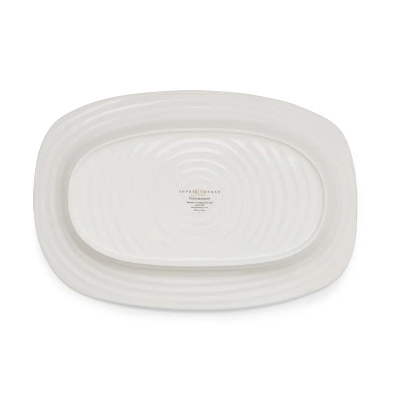 Sophie Conran Fresh White Fine Porcelain 14" Sandwich Tray