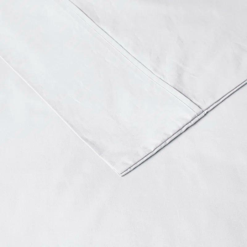 Peached Percale 200 Thread Count Relaxed Cotton Percale Sheet Set