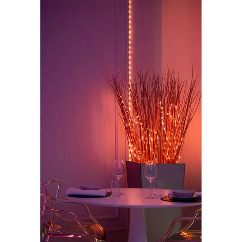 Twinkly Twinkly Smart Decoration 60 Multicolor LED App Controlled Dots Lights, Black