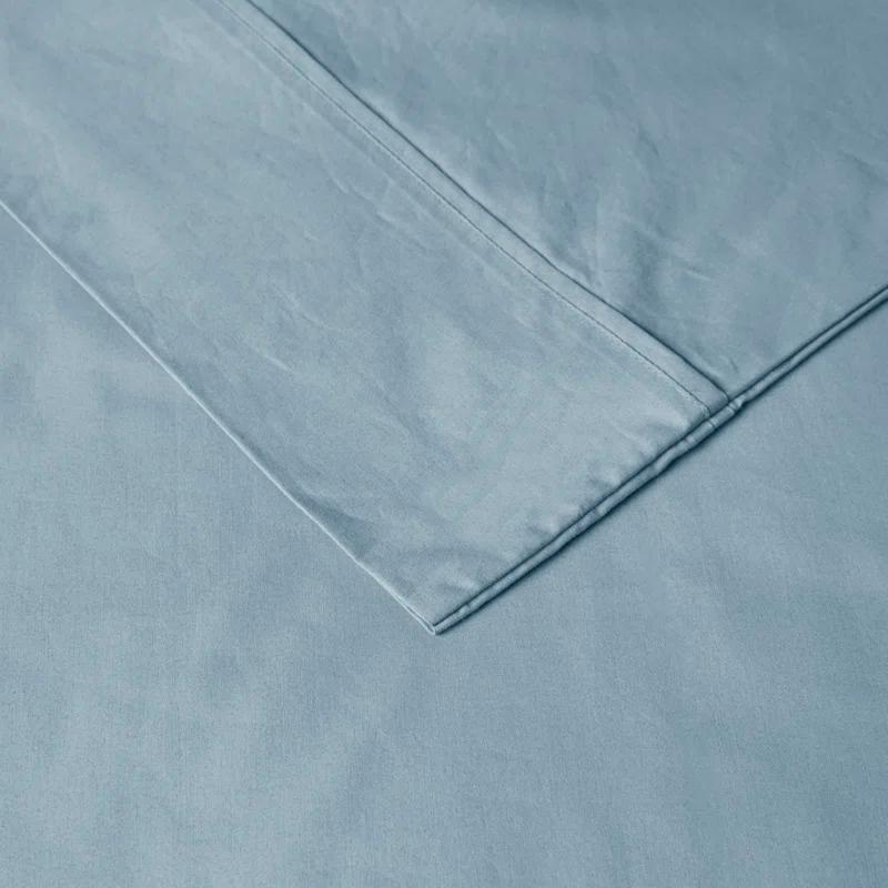Peached Percale 200 Thread Count Relaxed Cotton Percale Sheet Set